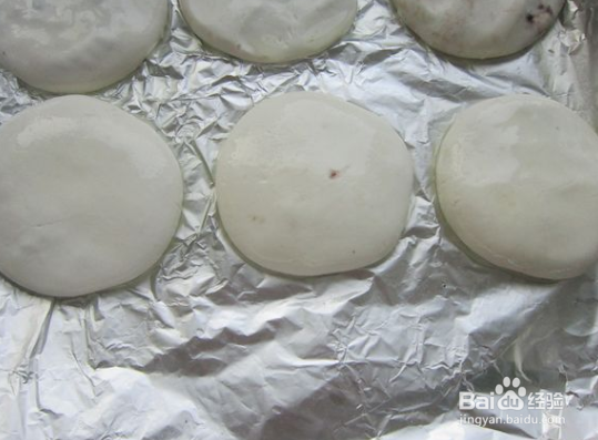 家常烤牛奶豆沙糯米饼