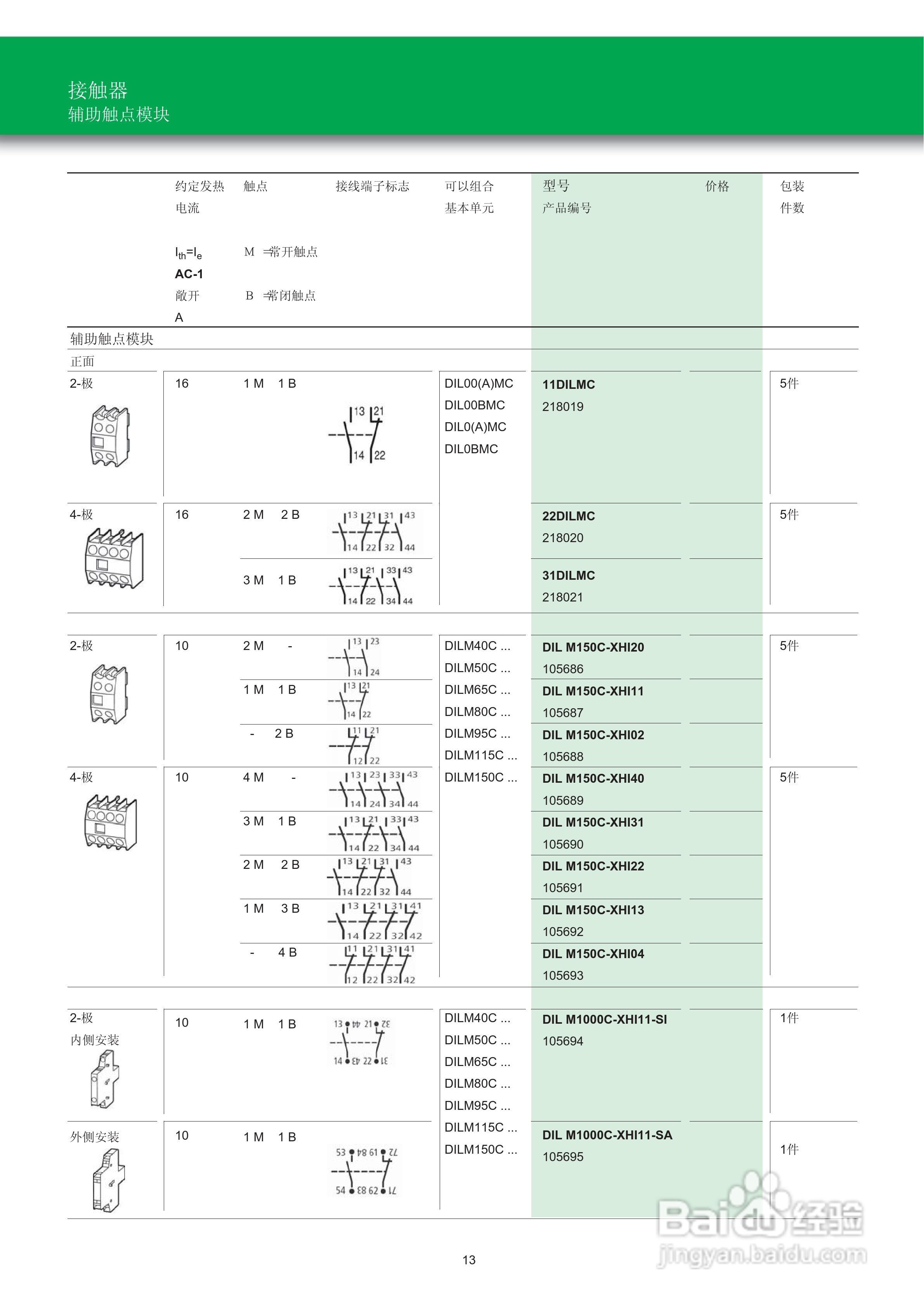 Moeller（穆勒）接触器与过载继电器C系列说明书:[2]