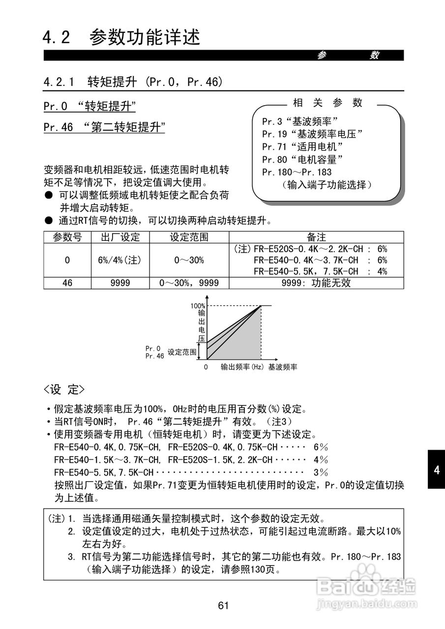 FR-E500系列变频调速器使用手册:[8]
