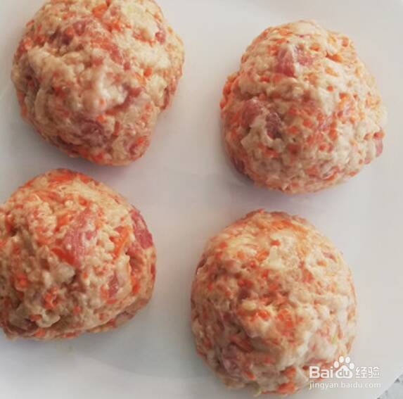 如何制作四喜丸子