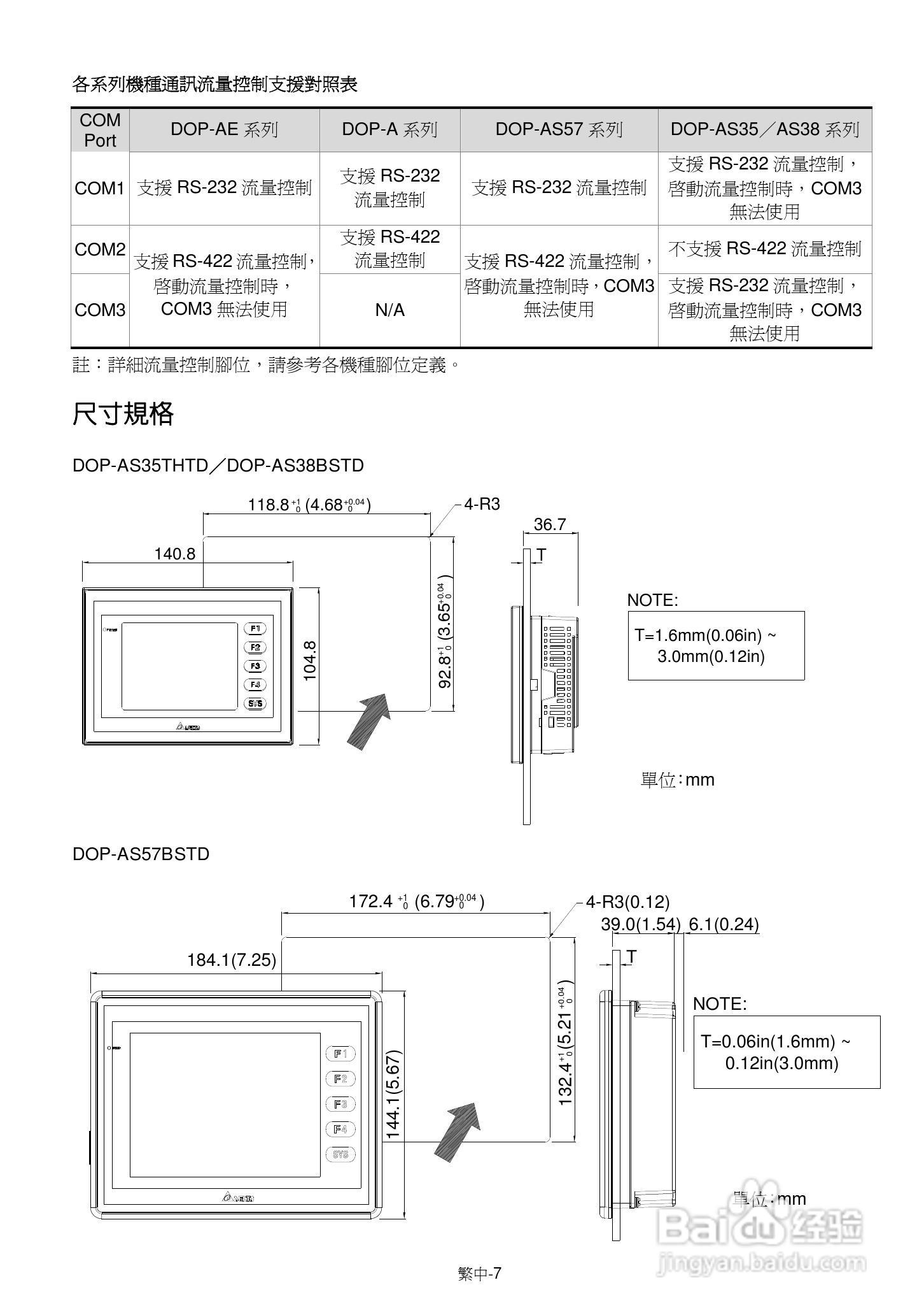 台达DOP-A/AE/AS系列触控式人机介面操作手册:[4]