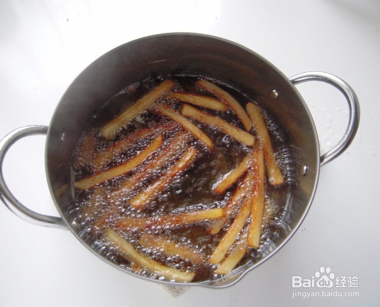 孩子的健康零食自制炸薯条