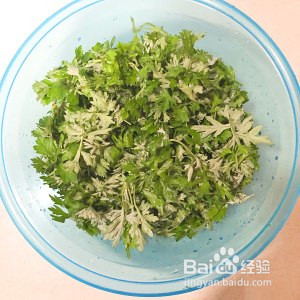 无糖艾草糍粑的做法