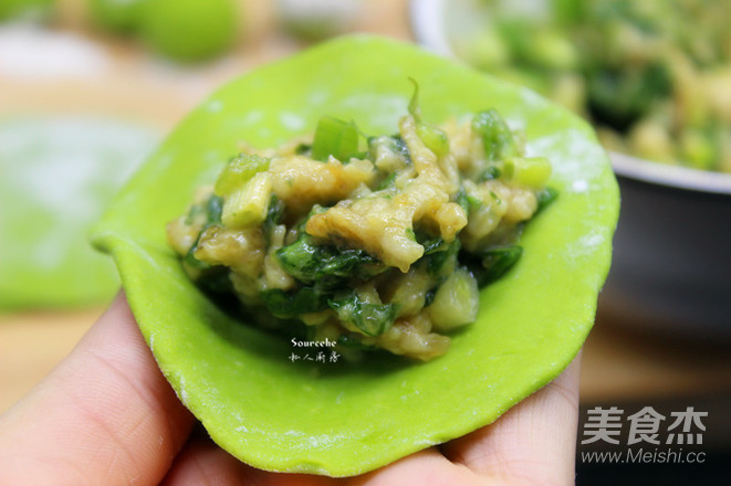 菠菜饺子的做法