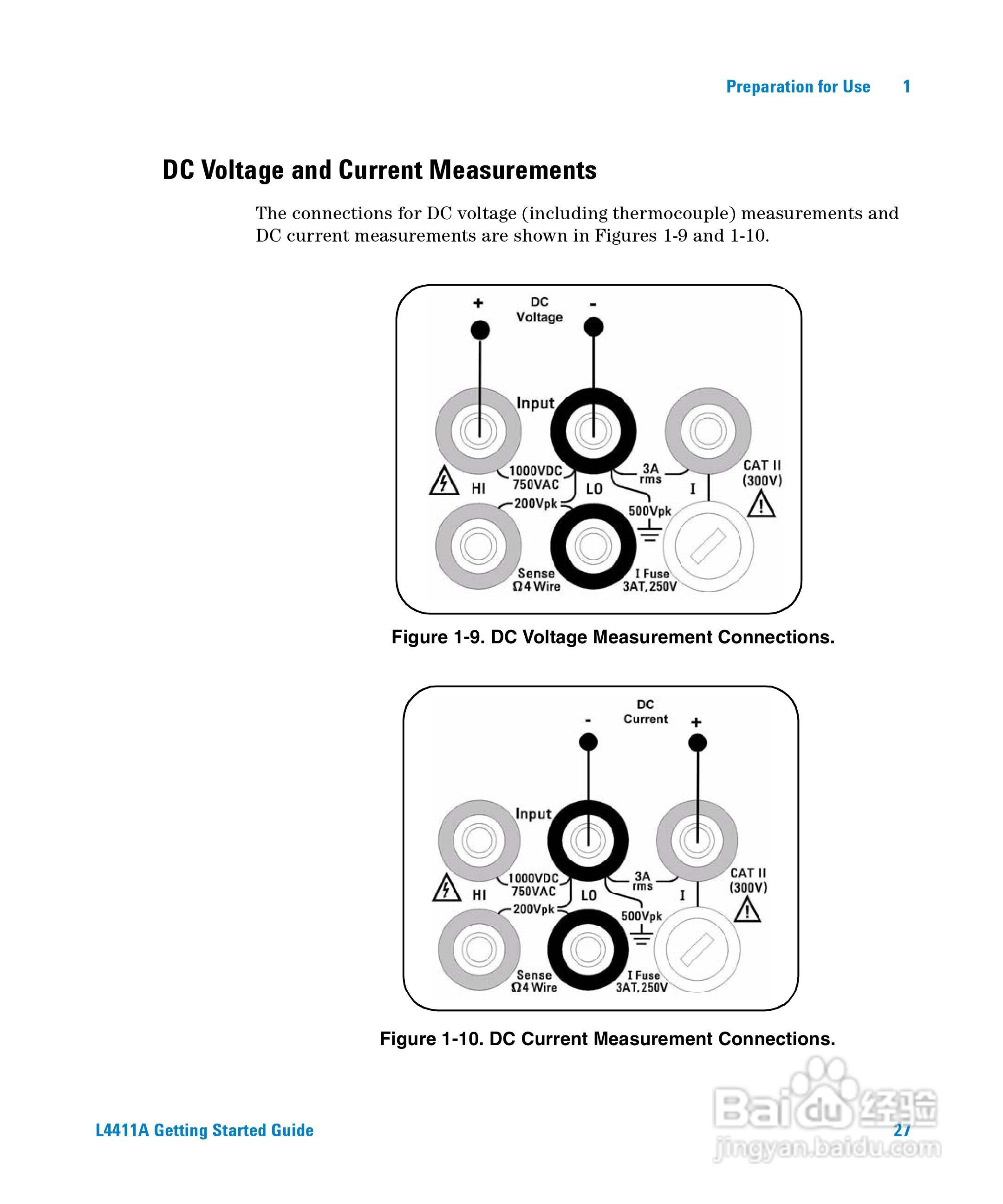L4411A系统数位万用电表操作手册:[3]