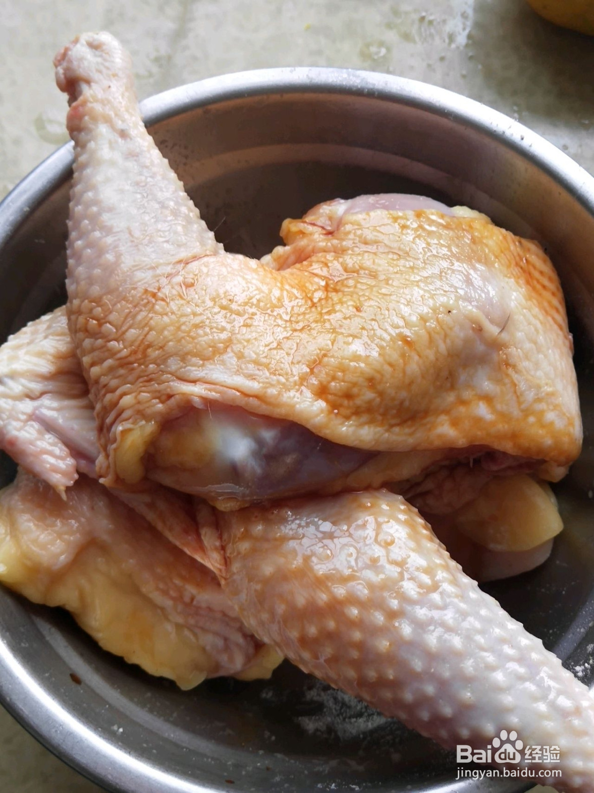 鲜嫩盐焗手撕鸡的做法