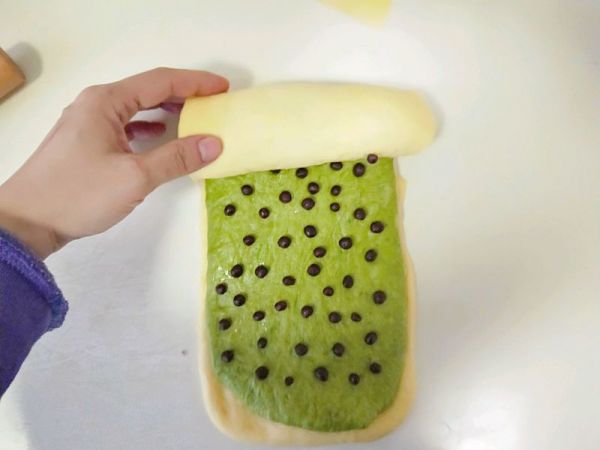 抹茶蜜红豆吐司