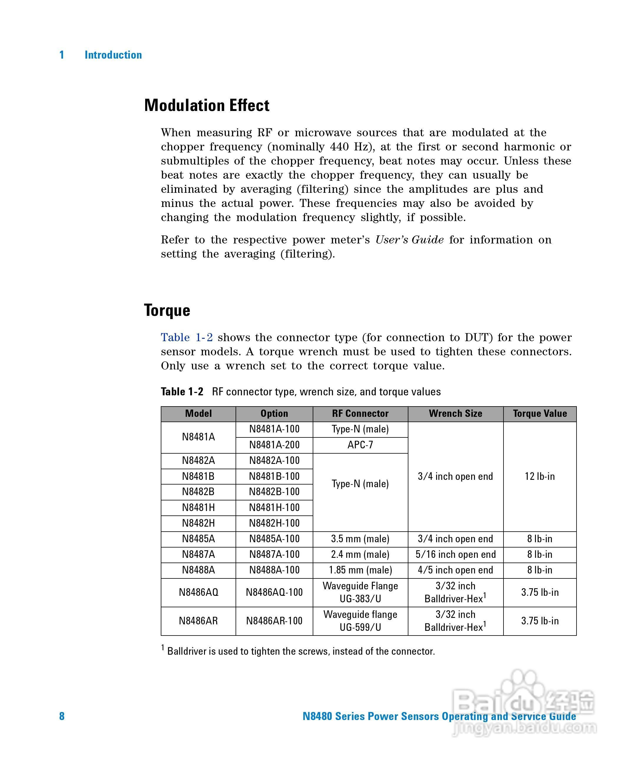 N8481A功率感测器使用手册:[3]