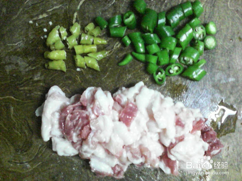 酸辣泡椒肉质豆角