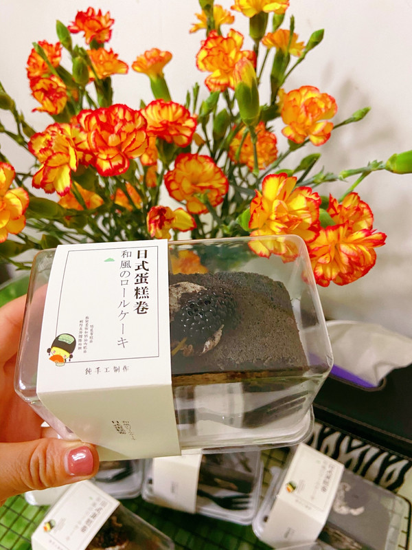 奥利奥桑葚蛋糕卷