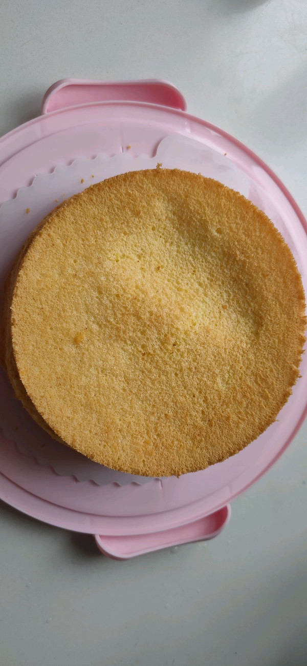 生日蛋糕配6寸戚风蛋糕配方