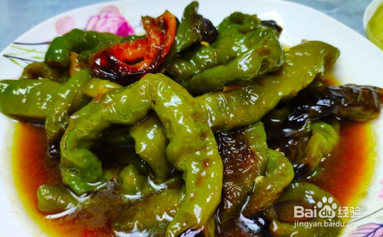 虎皮辣子的做法