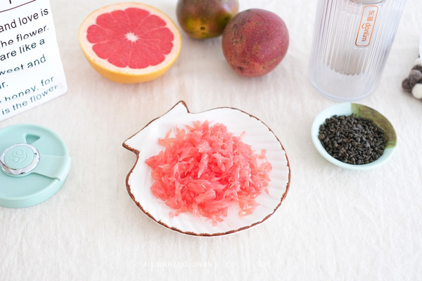 冷萃百香果西柚乌龙茶