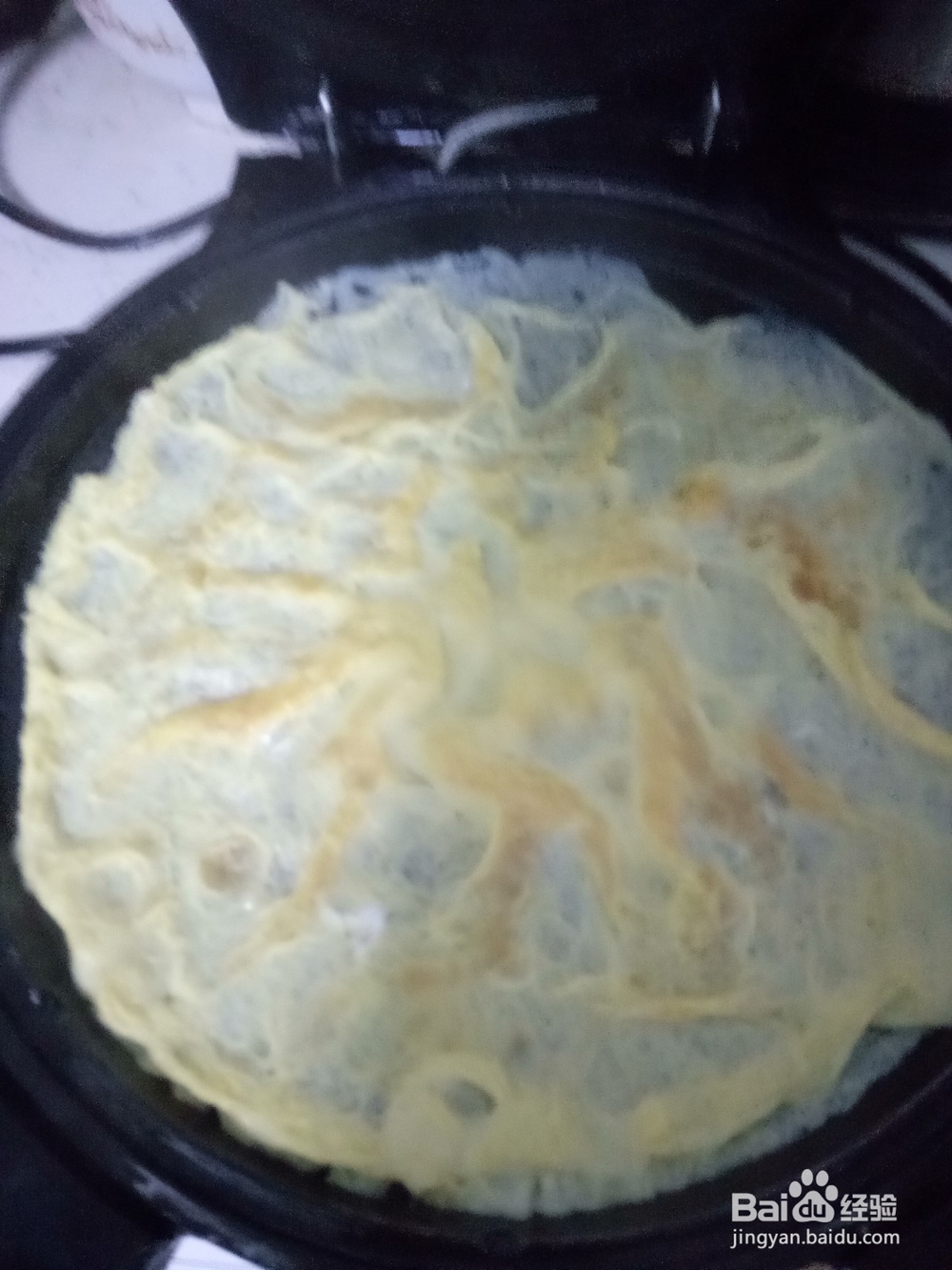 杂粮饼卷火腿肠鸡蛋条