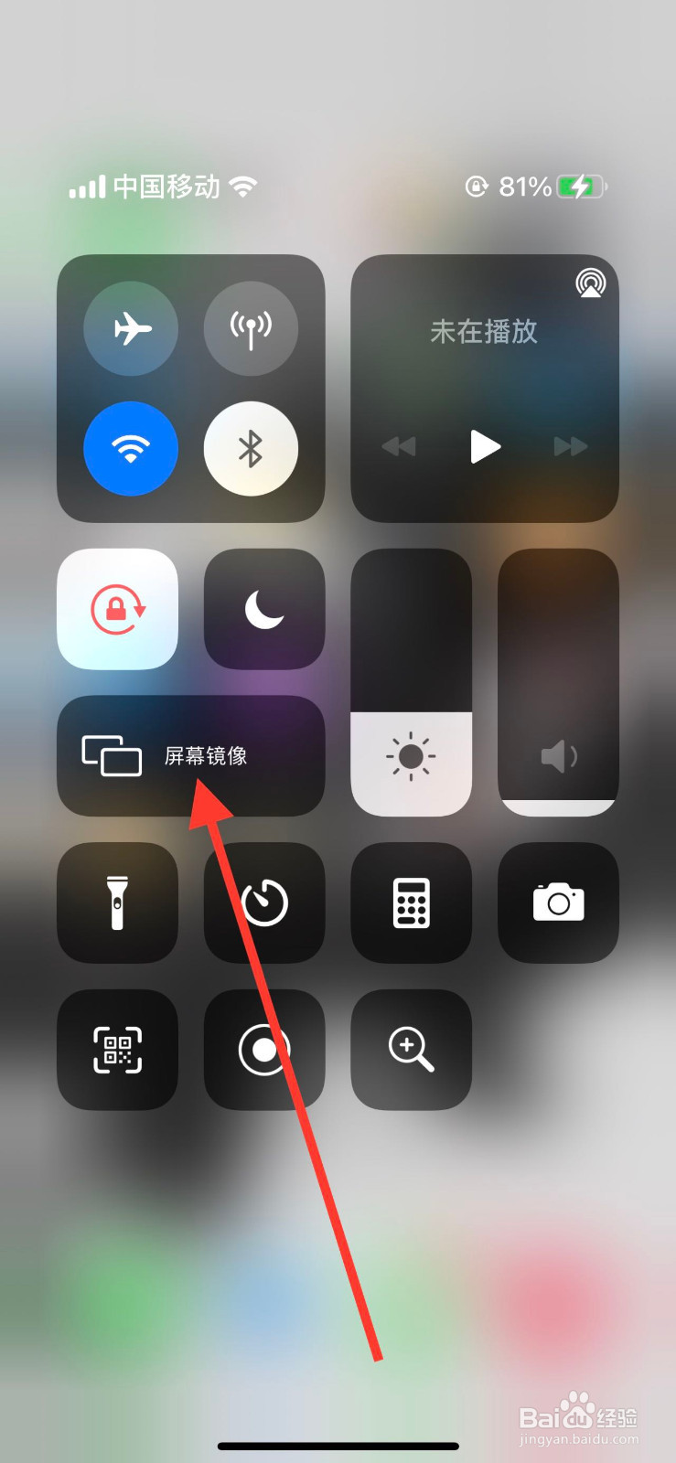 苹果12镜像投屏在哪里