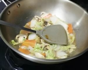 美味的清炒白菜