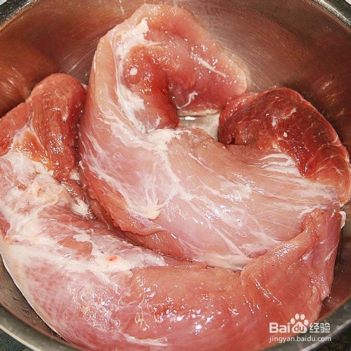 史上最简单的鱼香肉丝（大葱版）的做法说明