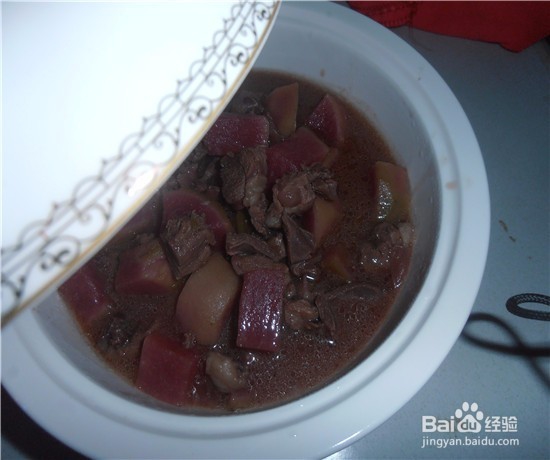 羊肉炖萝卜，冬日温补佳品