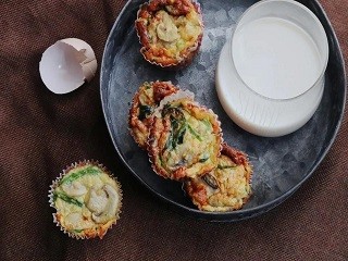 菠菜口蘑松饼怎么做？