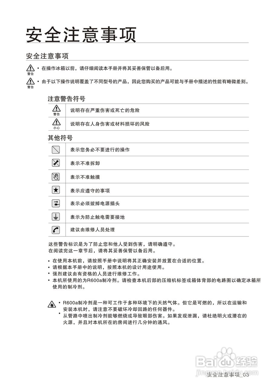 三星BCD-400DNTS电冰箱使用说明书:[1]