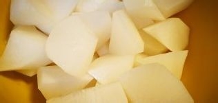 家庭小菜肉汁萝卜