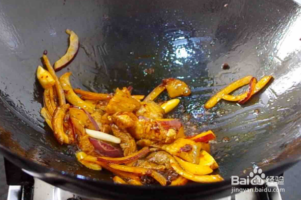 干锅土豆香辣虾