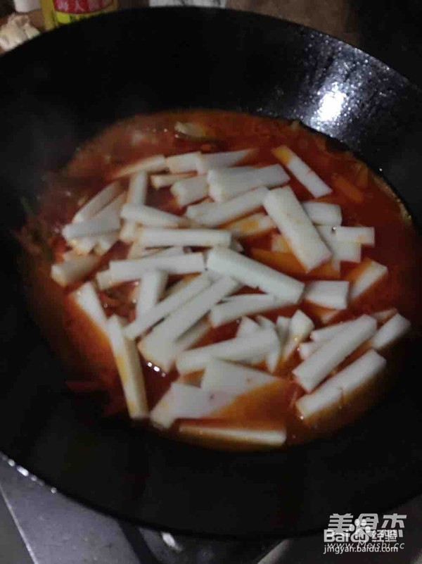 韩式辣炒年糕，堪称小网红了