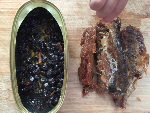 豆豉鲮鱼油麦菜