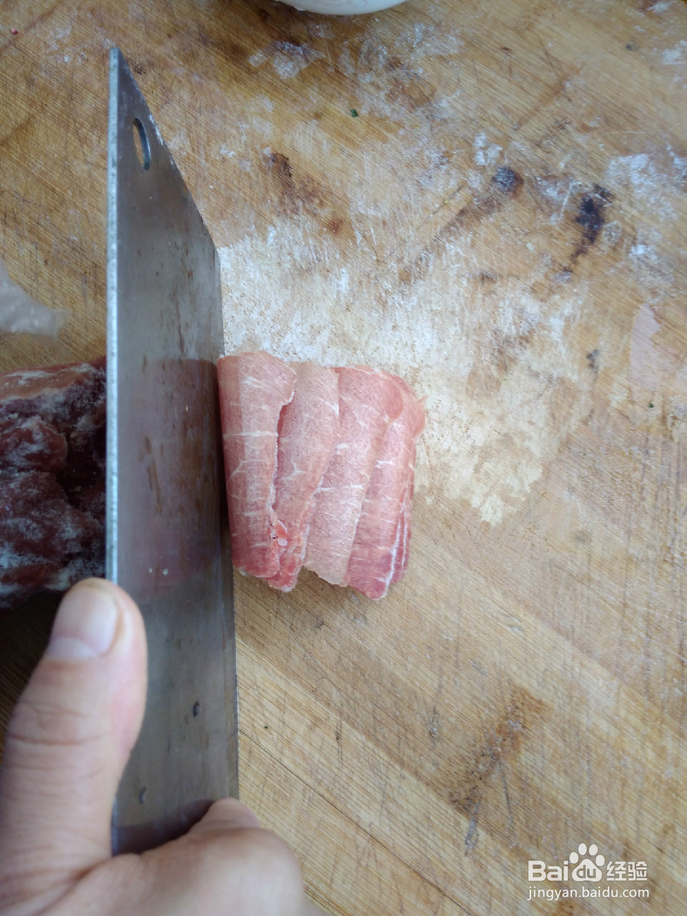 猪肉炒蒜台技巧