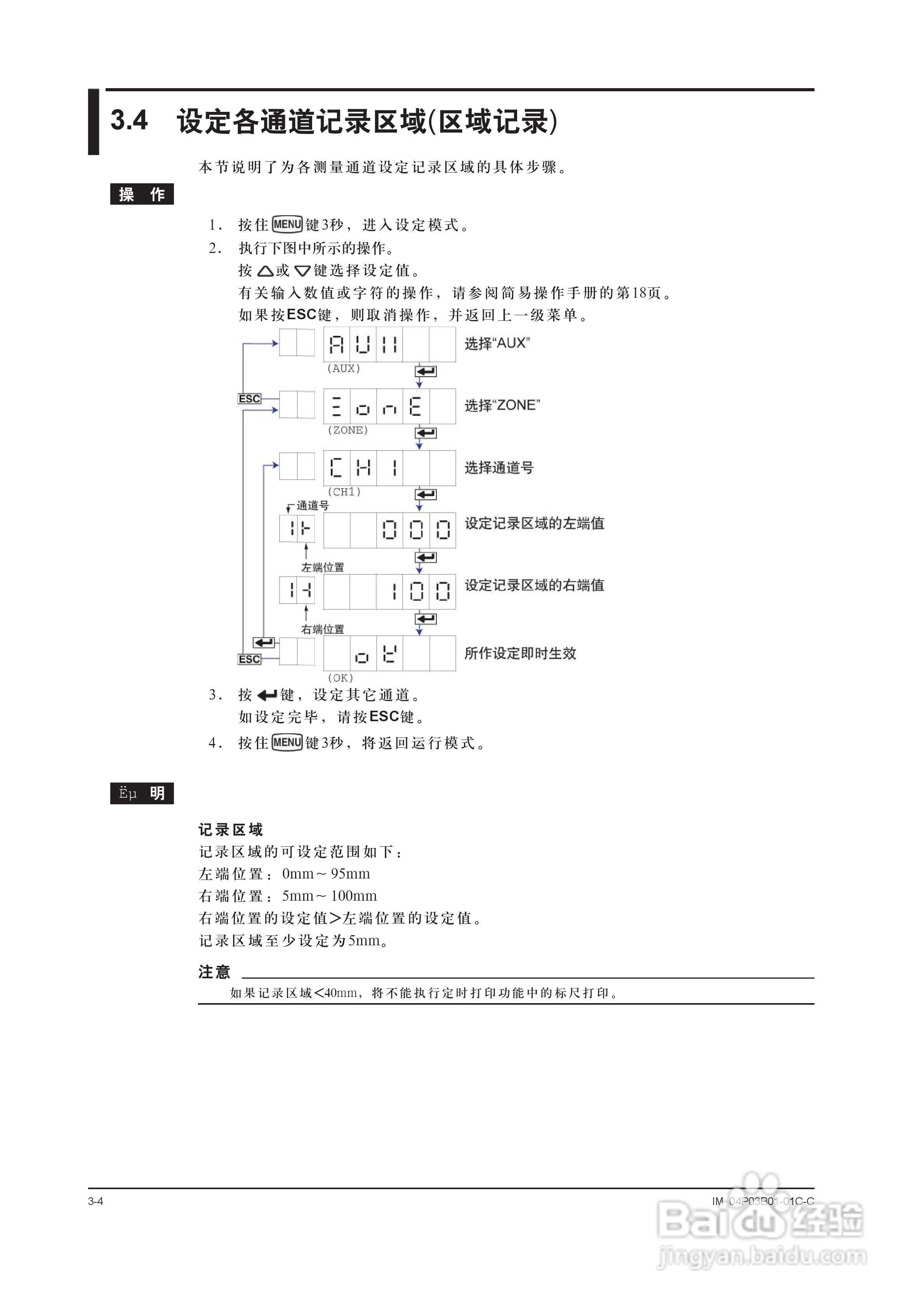 YOKOGAWA SR10001有纸记录仪使用说明书:[5]