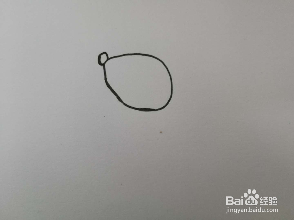 简笔画调皮的小老鼠