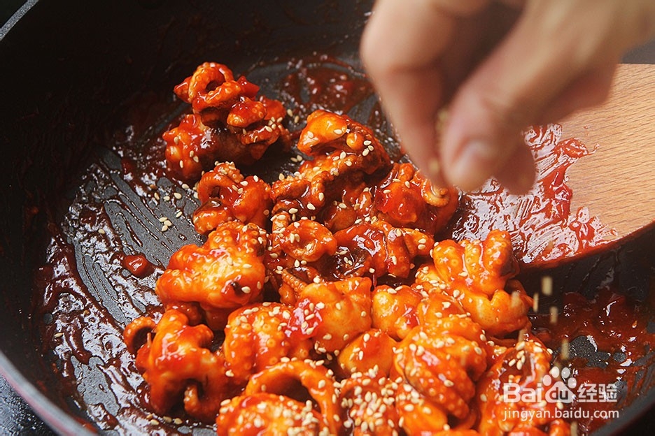 怎么做甜辣八爪鱼