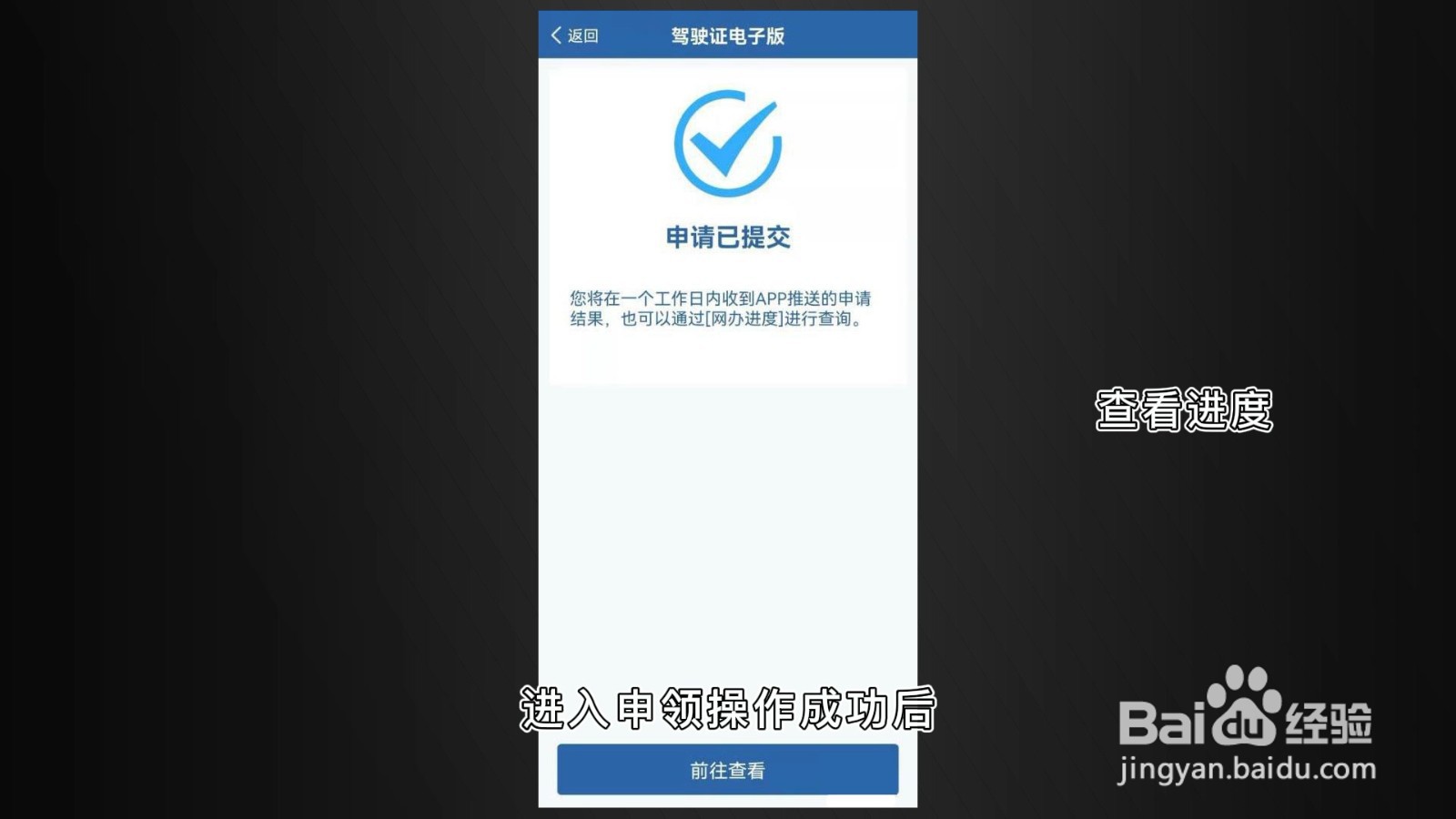 申请电子驾驶证怎么操作