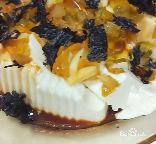 凉拌豆腐怎么做才好吃
