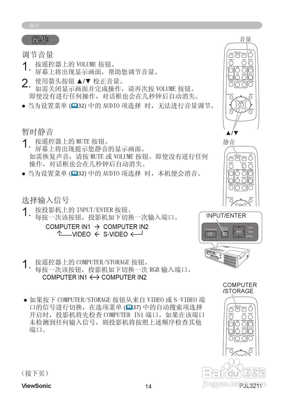 优派PJL3211投影机使用说明书:[2]