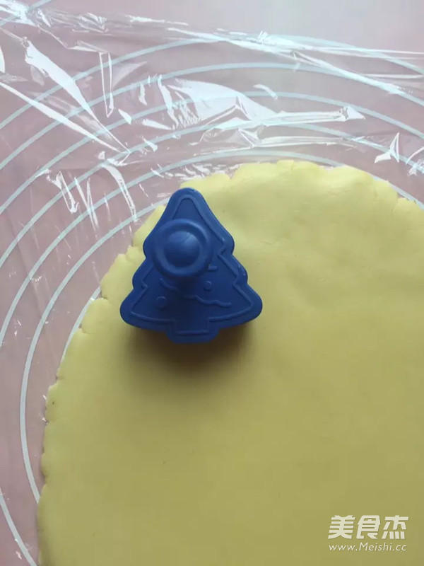 圣诞树饼干的做法