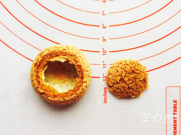 巧克力酥皮泡芙