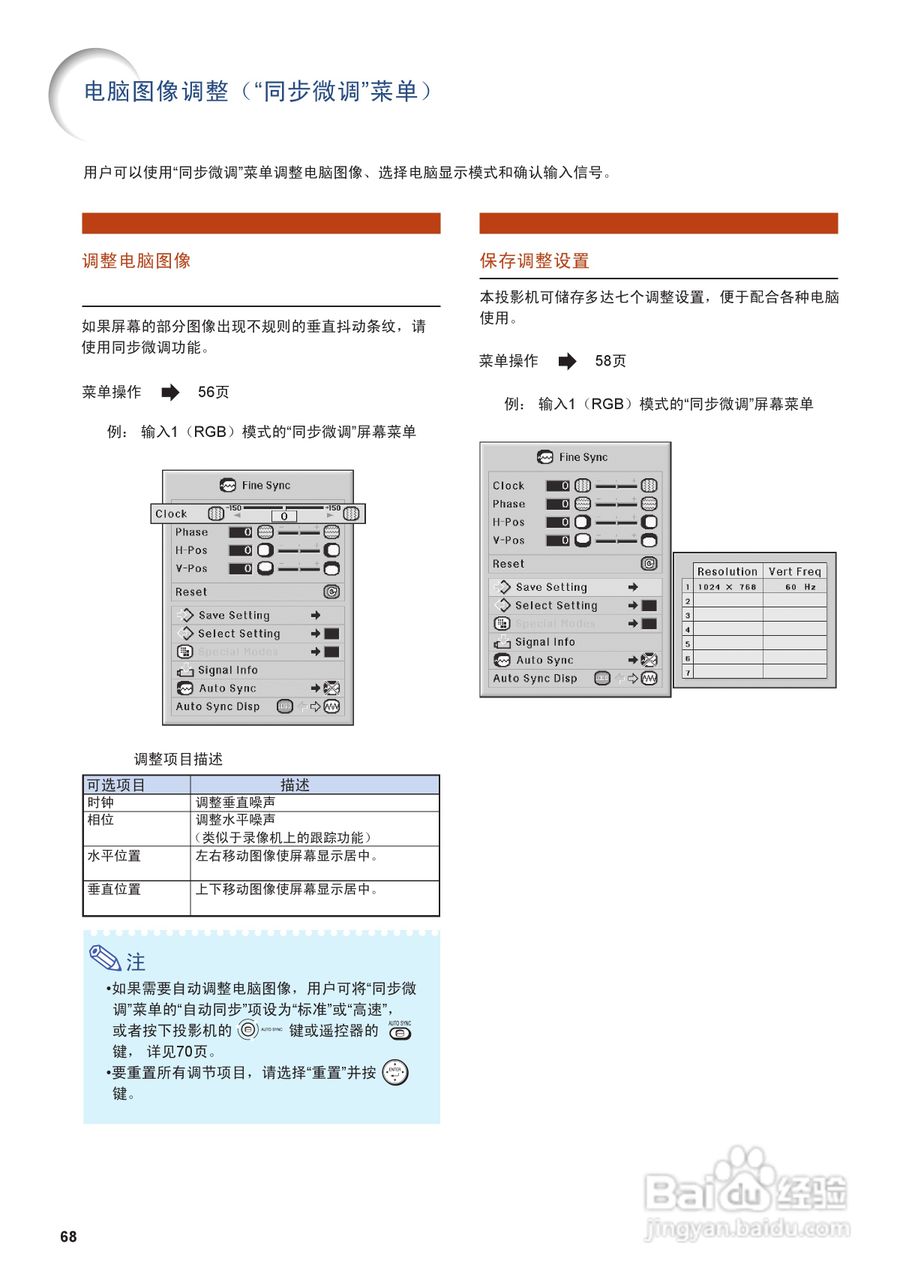 EIKI爱其 EIP-4500投影机说明书:[8]