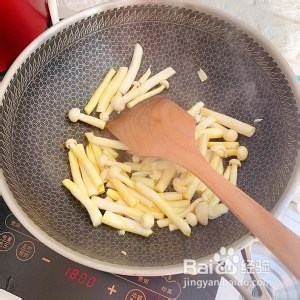豆腐火腿菇的做法