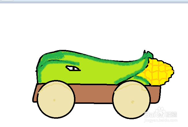 植物大战僵尸玉米加农炮怎么画？