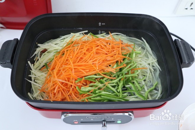 快炒三丝的做法