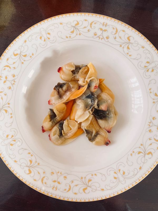 黄蚬子干爆炒大头菜