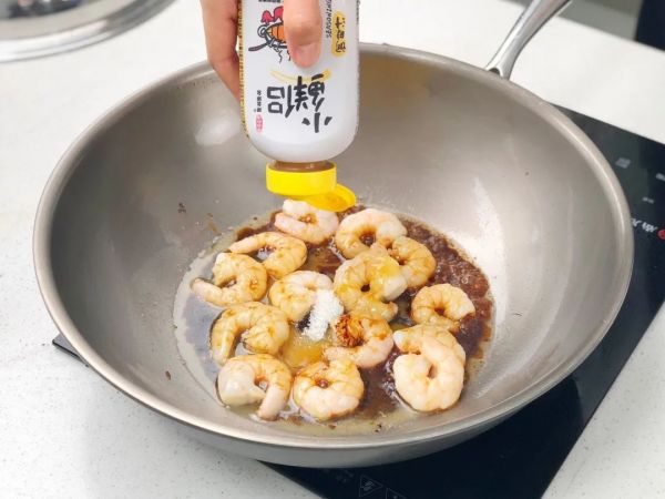 虾仁葱油荞麦面