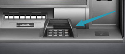 银行卡怎么放进取款机