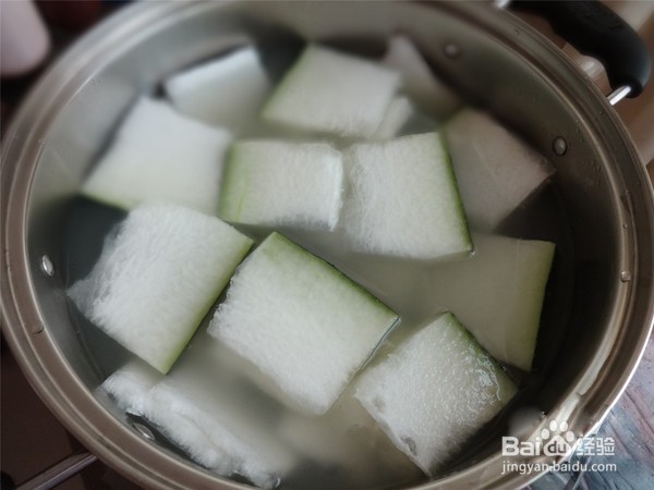 冬瓜薏米茶的做法
