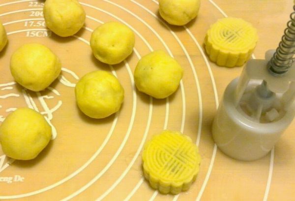 抹茶桂花栗子酥