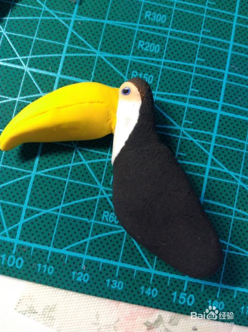 超轻粘土制作大嘴鸟 百度经验