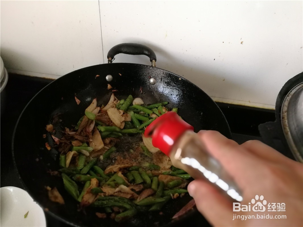 芦笋炒猪肉片