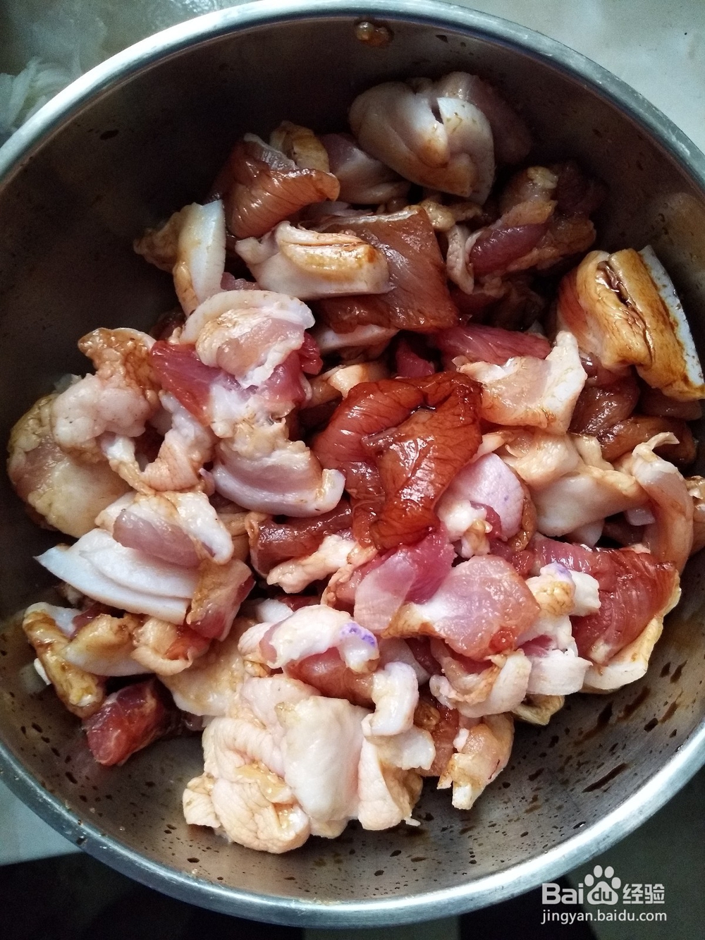 蒜苔木耳炒肉的家常做法