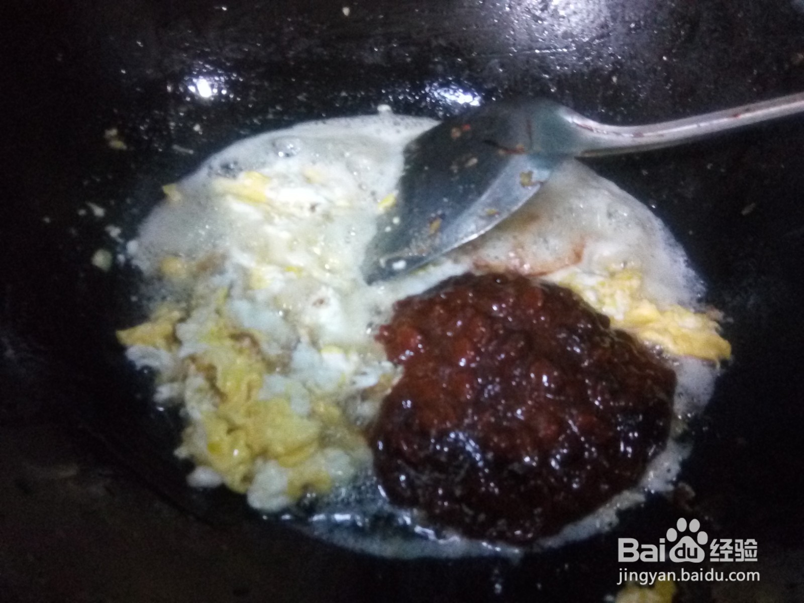 家常鸡蛋炸酱面
